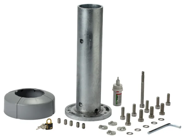 Standrohr M4 mit Profil Cas. - Stahl feuerverzinkt