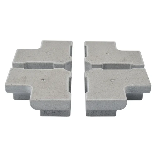 Gewichte-Set zu Rollensockelrahmen M4, 120kg