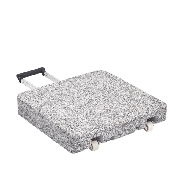 Granitsockel Z, 40kg, 45x45x8cm Naturstein