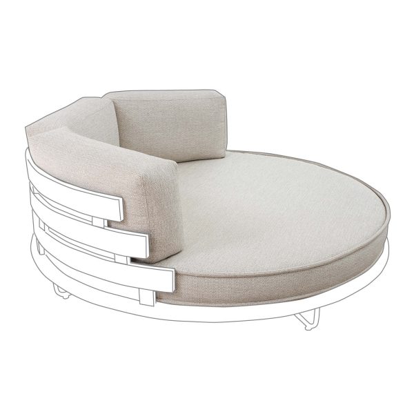 Circular Daybed MBM inkl. Kissen