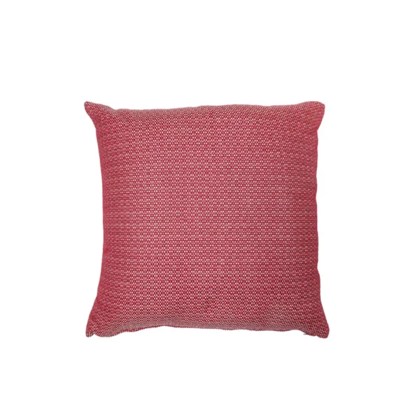 CHALET Dekokissen Korallenrot, 45 x 45 cm