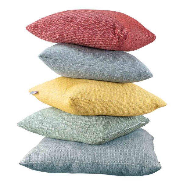 CHALET Dekokissen Korallenrot, 45 x 45 cm