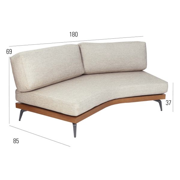 Surf Lounge MBM inkl. Kissen